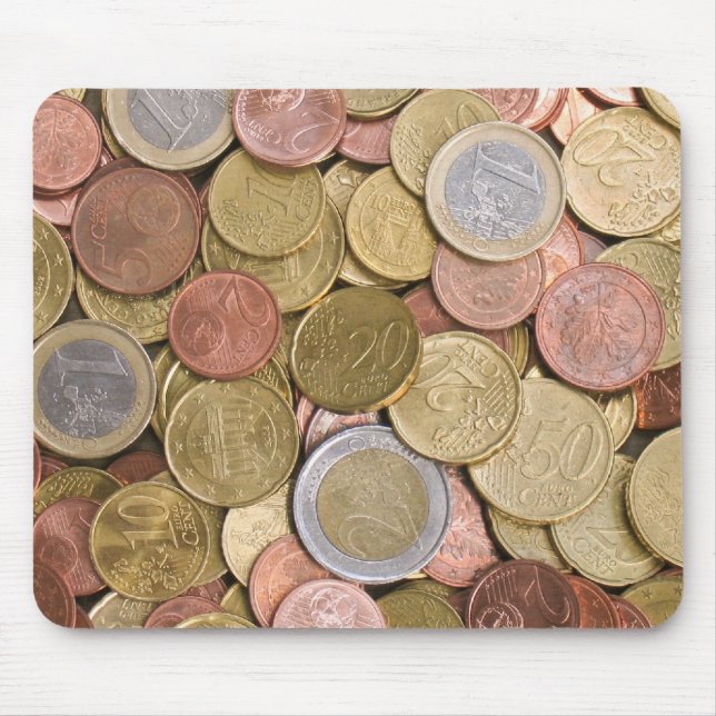 Mousepad Euro Cent Money (Frente)