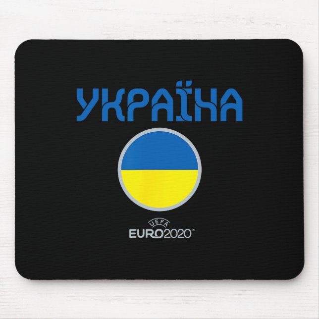 Mousepad Euro da Uefa 2020 nação da ucrânia (Frente)