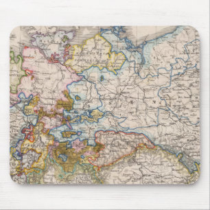 Mousepad Europa, Alemanha, Áustria