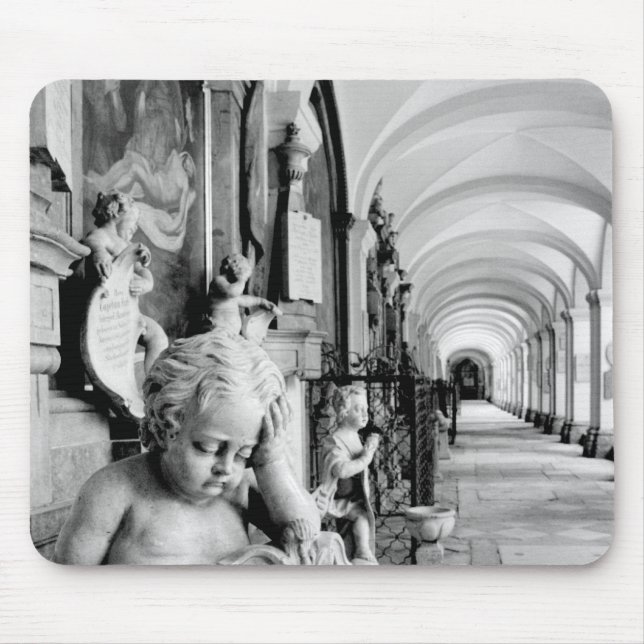 Mousepad Europa, Áustria, Salzburgo. Cherub e monumento 2 (Frente)