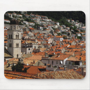 Mousepad Europa, Croácia. Cidade medieval amuralhada de