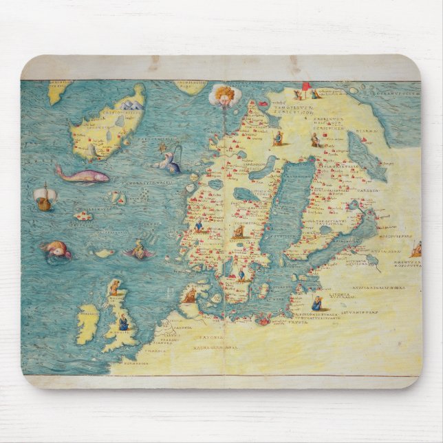 Mousepad Europa do Norte (Frente)