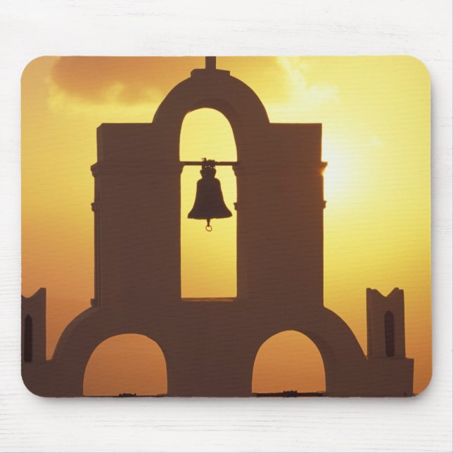 Mousepad Europa, Grécia, Ilhas Cíclades, Santorini, (Frente)
