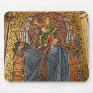 Mousepad Europa, Itália, Sicília, Taormina. Madona e filho