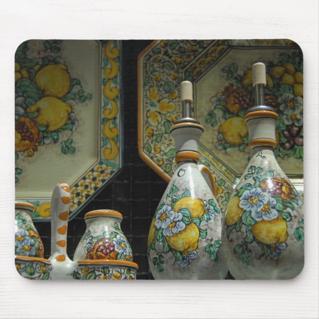 Mousepad Europa, Itália, Sicília, Taormina. Tradicional 7 (Frente)