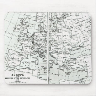 Mousepad Europa, no início da reforma