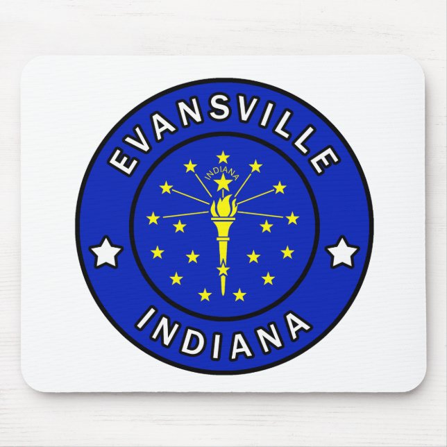 Mousepad Evansville Indiana (Frente)