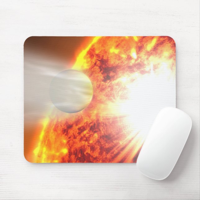 Mousepad Evaporação da atmosfera de Hd 189733b (Com mouse)
