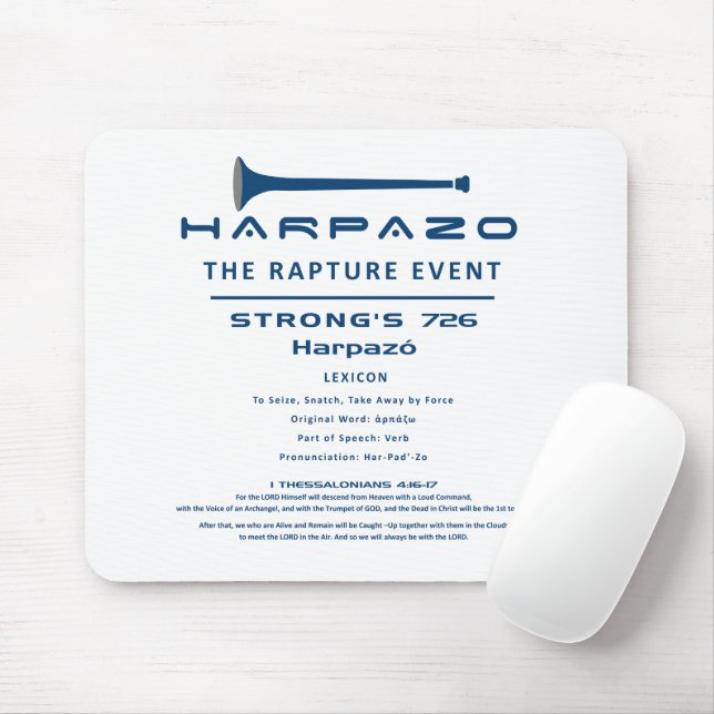 Mousepad Evento de Arrebatamento Harpazo (Com mouse)