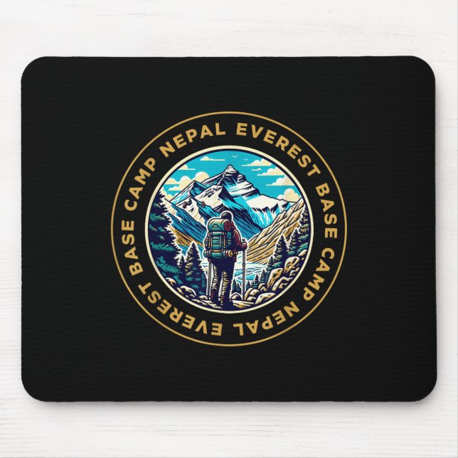 Mousepad Everest Base Camp Nepal Montanheira Everest View H (Frente)