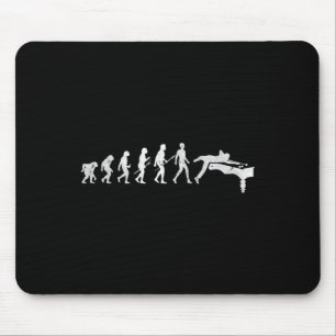 Mousepad Evolução De Bilhares Da Piscina Humana De Snooker