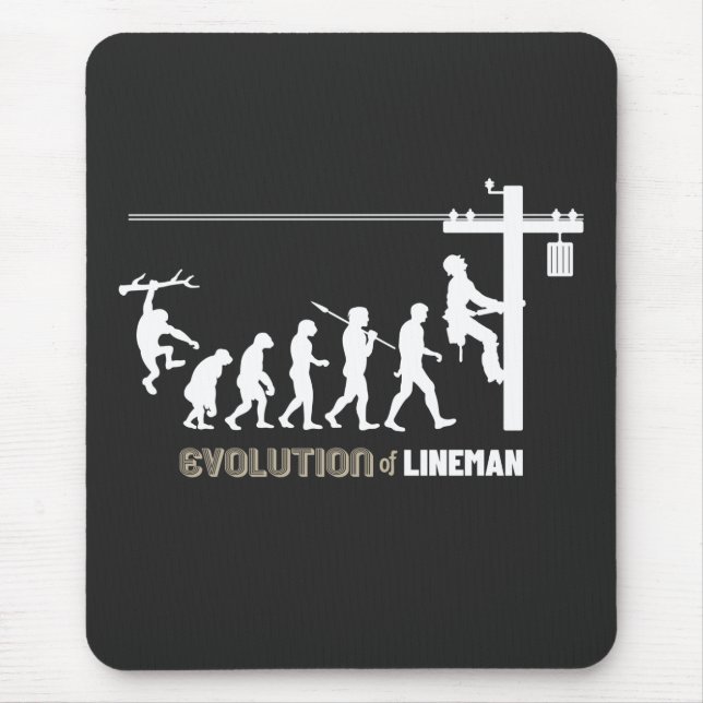 Mousepad Evolução de Lineman (Frente)