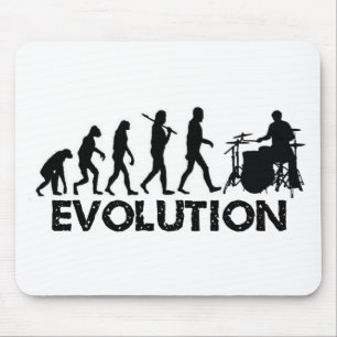 Mousepad Evolução de um baterista