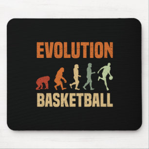Mousepad Evolução Do Basquete Do Macaco Ao Amor Homens