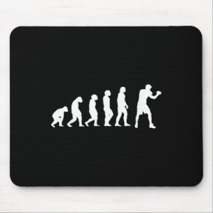 Mousepad Evolução do Boxe Boxe Kickboxing Luta Boxeador