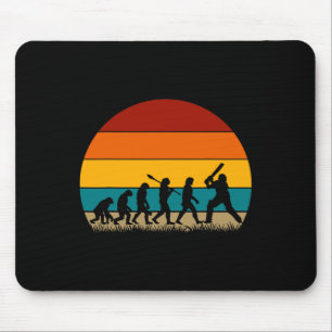Mousepad Evolução do Críquete Retro - Críquete Divertido