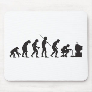 Mousepad Evolução do Gamer do jogo do video games