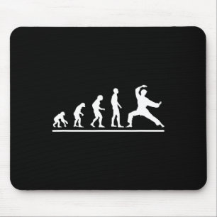 Mousepad Evolução do Karatê Corte de Karatê Homens Engraçad