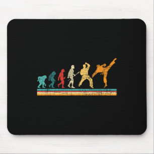 Mousepad Evolução do Karate - Treinador de Artes Marciais K
