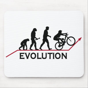 Mousepad Evolução do Mountain bike