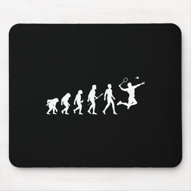 Mousepad Evolução Do Presente De Badminton Para Jogadores D (Frente)
