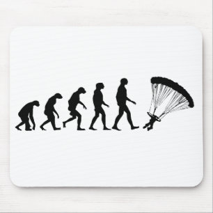 Mousepad Evolução do salto de pára-quedas