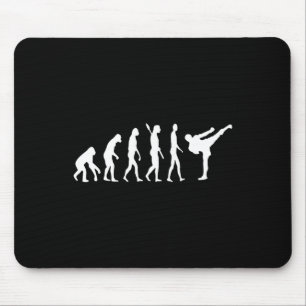 Mousepad Evolução do Taekwondo Mma Judo Kung Fu Tkw Kickbox