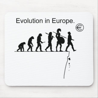 Mousepad Evolução em Europa