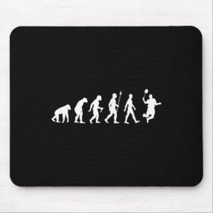 Mousepad Evolução Humana, Versão Do Jogador De Badminton