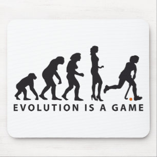 Mousepad evolution hockey female