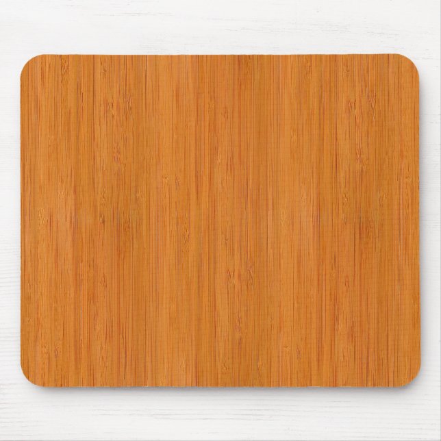 Mousepad Exame Amber Bamboo Wood Grain (Frente)