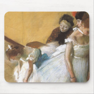 Mousepad Exame de dança por Edgar Degas, Balé de Vintage