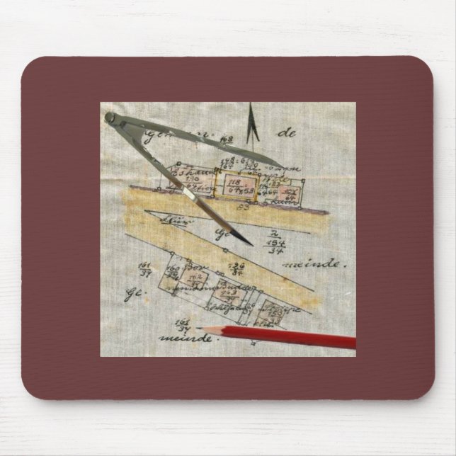 Mousepad Exame - vintage (Frente)