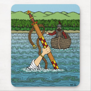 Mousepad Excalibur e Arthur