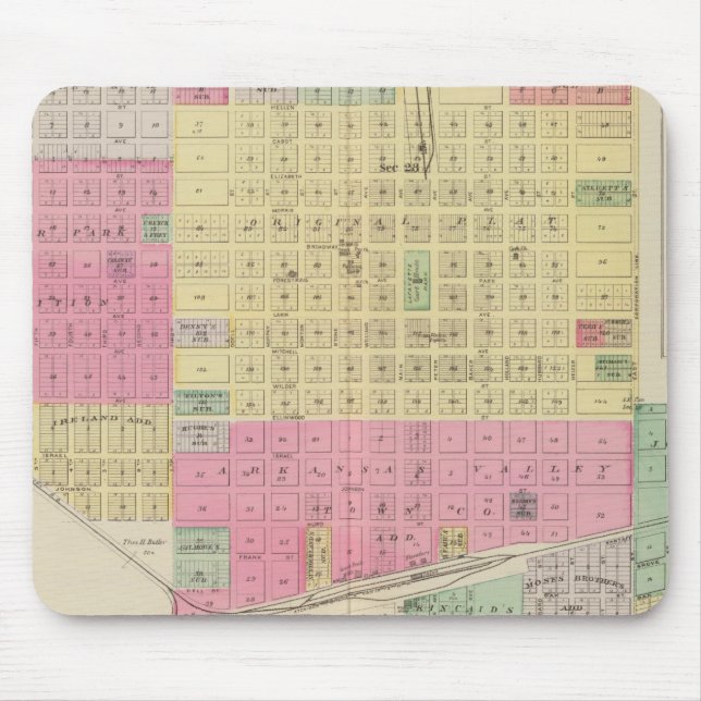 Mousepad Excelente Bend, Albert, Kansas (Frente)