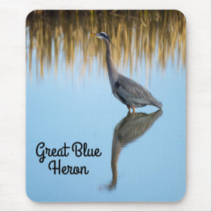Mousepad Excelente Blue Heron