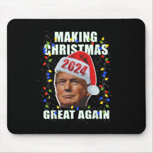 Mousepad Excelente de Natal de Fazer Trump Novamente Pro Re