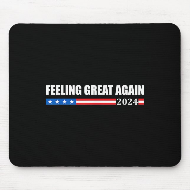 Mousepad Excelente de novo Trump 2024 (Frente)