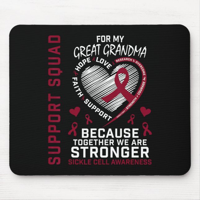 Mousepad Excelente De Sensibilização Das Células Falsiforme (Frente)
