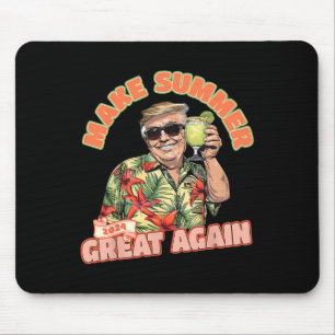 Mousepad Excelente do Verão de 2024, Donald Trump Vacation