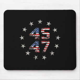 Mousepad Excelente Trump 47 América Fazer Novamente Golfo D