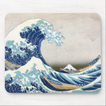 Mousepad Excelente Wave Off Kanagawa Japonês Belas Artes<br><div class="desc">A Onda de Excelente, ou A Onda, ou A Onda de Excelente de Kanagawa 葛 飾 斎"神 奈 川 沖 浪36 Views do Monte Fuji 北 A Onda de Excelente de Kanagawa é um famoso impressão de bloco de madeira do artista japonês Hokusai. Foi publicado em 1832 (Período Edo) como...</div>