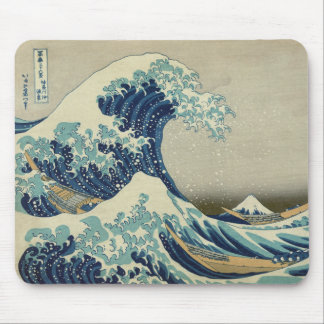 Mousepad "Excelente Wave off Kanagawa", por um rato Hokusai