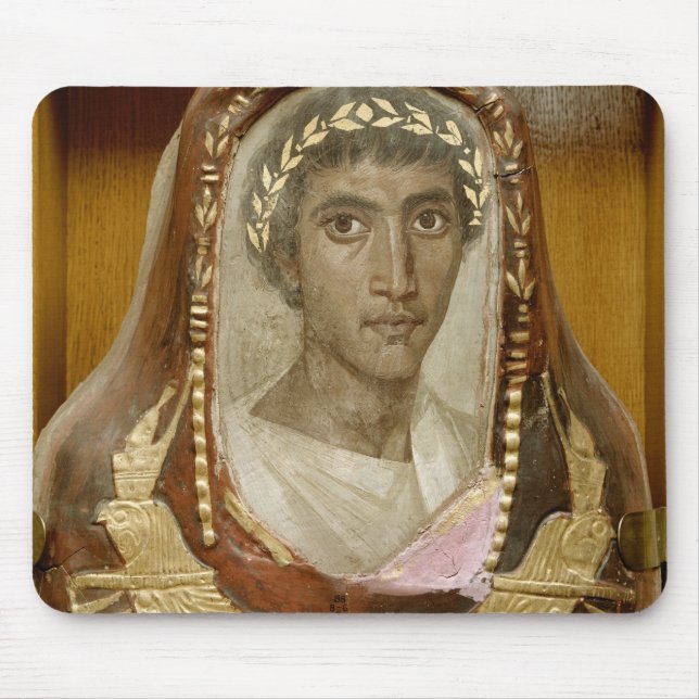 Mousepad Exemplo pintado e dourado da mamã de Artemidorus (Frente)