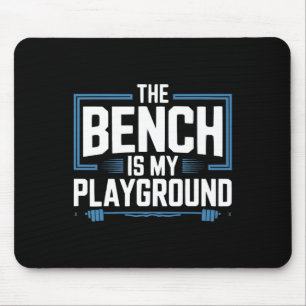 Mousepad Exercício Bench de Imprensa Exercício de Construçã