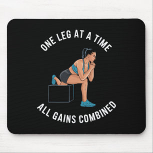 Mousepad Exercício de Agachamento Búlgaro Fitness Musculaçã