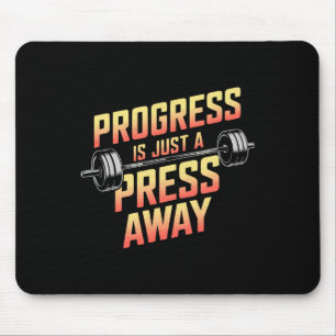 Mousepad Exercício de Supino Plano Musculação Treino de Apt