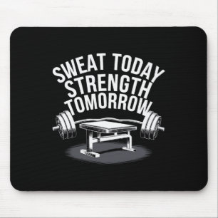 Mousepad Exercício de Supino Reto Musculação Treinamento de