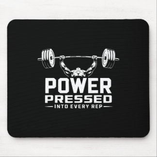 Mousepad Exercício de Supino Reto Musculação Treino de Acad