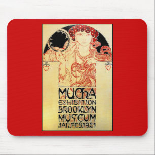 Mousepad Exibição de Alphones (Alfons) Mucha 1921